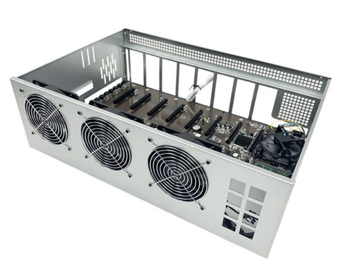 12 Gpu Mining Rig Frame Case Nowy Asic górnik Rack Eth dla karty graficznej Atx Gtx