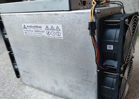 58TH/S 3248W Bitcoin Miner Machine Canaan Avalon 1146 z drugiej ręki 12,8 kg
