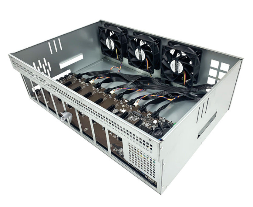8gpu Mining Rig Frame Nowy stojak Eth Crypto Mining na kartę graficzną Rtx Gtx